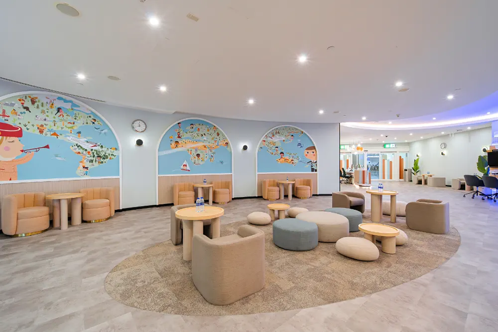 Emirates - Unaccompanied Minors Lounge T3 Emirates - Unaccompanied Minors Lounge T3