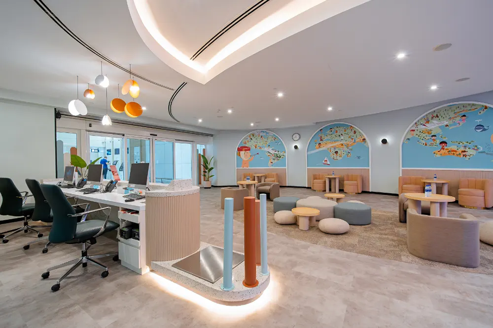 Emirates - Unaccompanied Minors Lounge T3 Emirates - Unaccompanied Minors Lounge T3